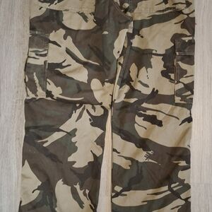 Wrangler Green and Brown Cargo Pants